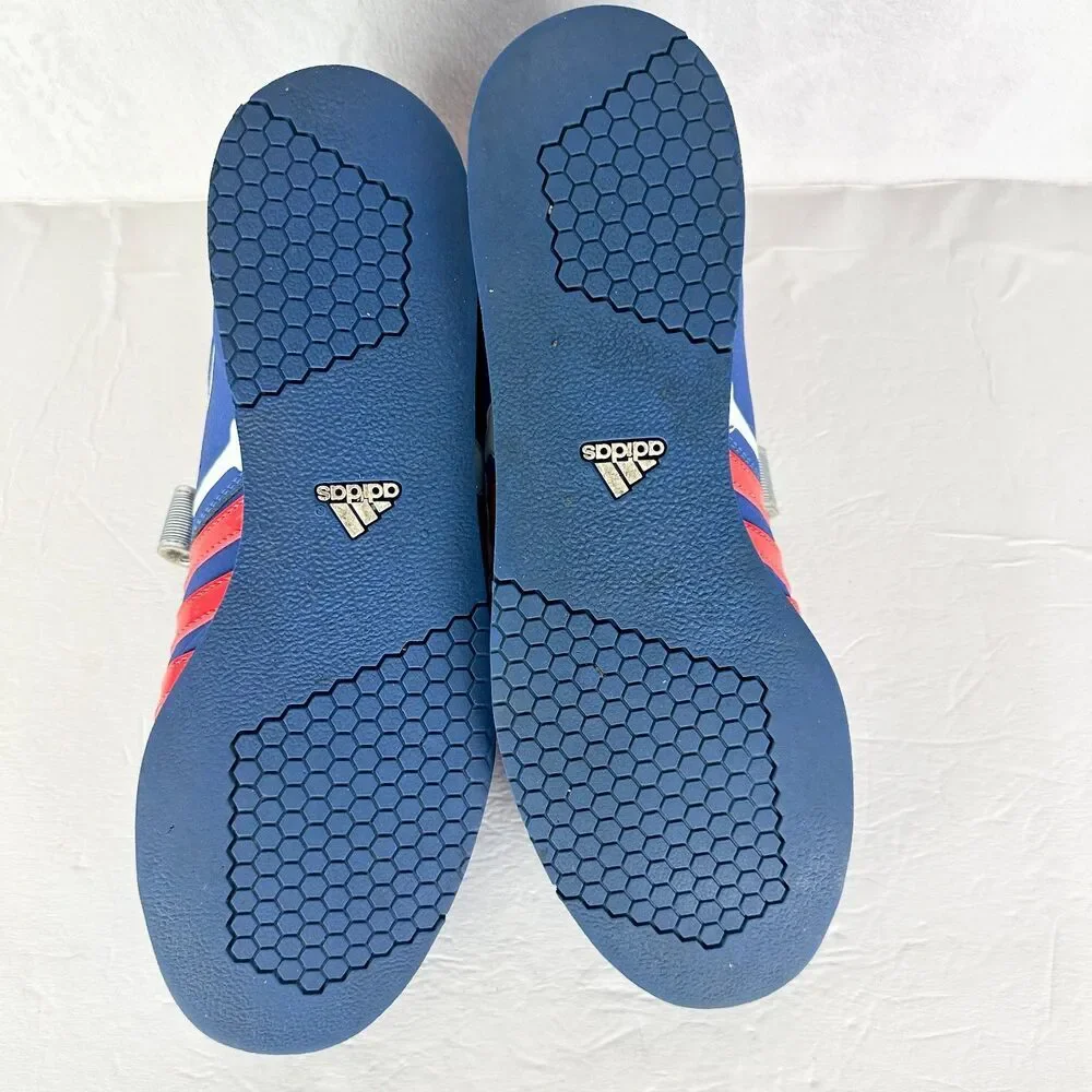 Adidas Mens Powerlift 2.0 Shoes Size 10.5 Weightlifting Red White Blue G96435